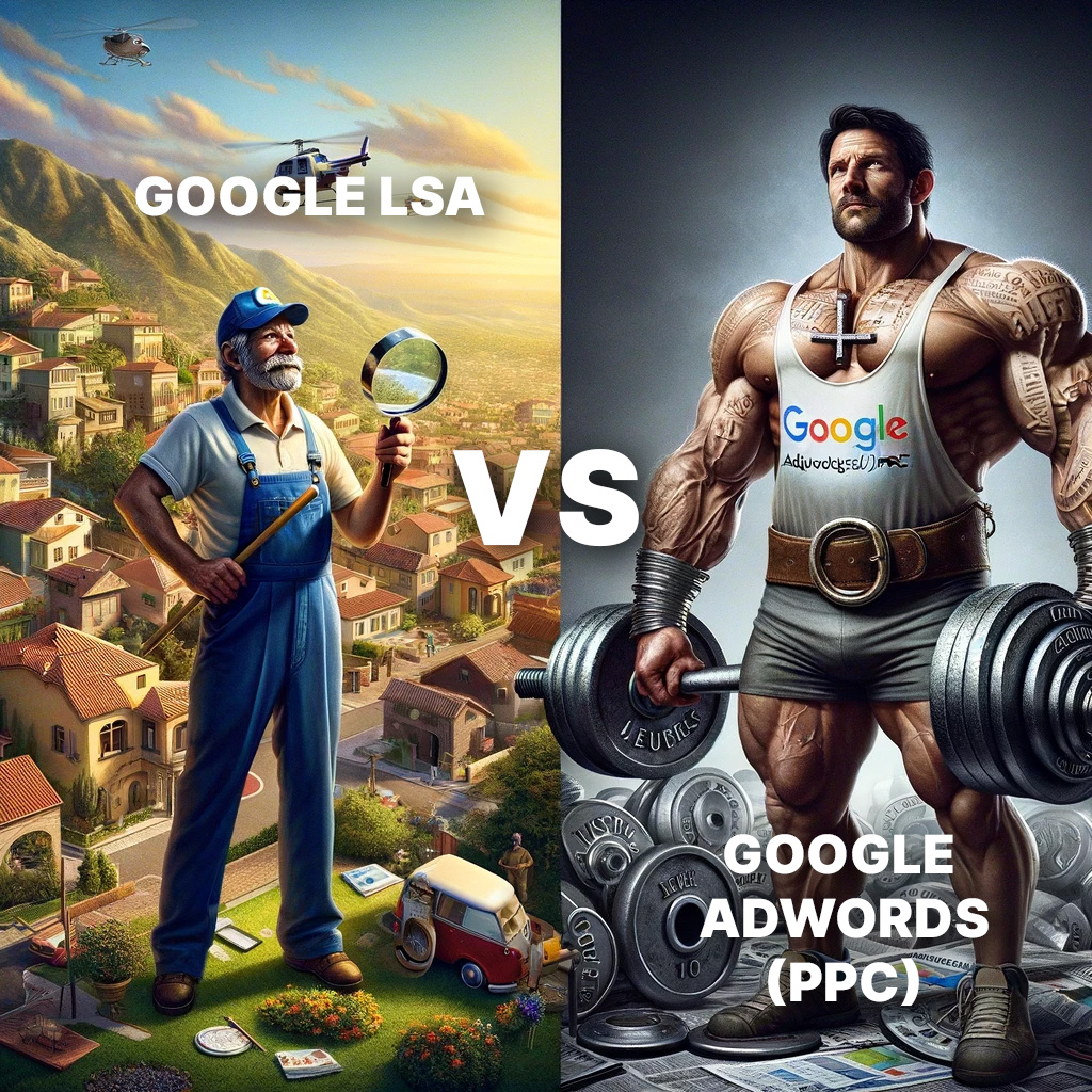 Google AdWords vs. Google LSA Ads